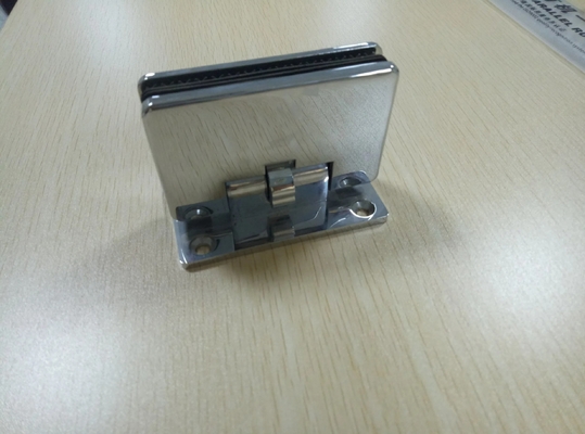 OEM CNC ハードウェア パーツ ブラス ステンレス スチールで 片側シャワーのヒンジを磨いた