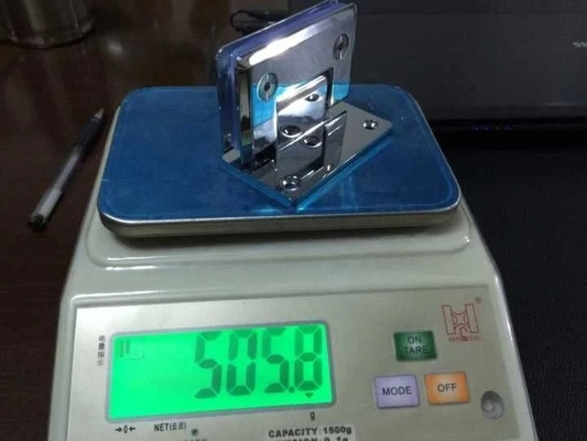 OEM CNC ハードウェア パーツ ブラス ステンレス スチールで 片側シャワーのヒンジを磨いた