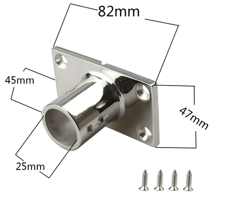OEM CNC ハードウェア 部品 ステンレス スチール ガイド ベース 矩形 ベース アクセサリー