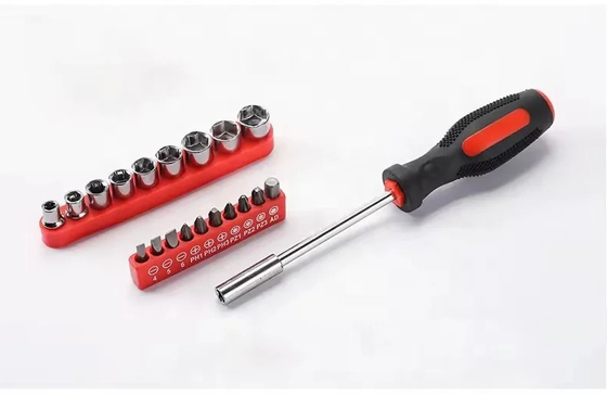 持ち運び可能な家用機械用ツールキットセット バイトと耐久性のあるハンドル