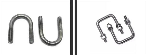 OEM CNC ハードウェア パーツ Uボルト ハードウェア スタンプと粉末塗装で加工