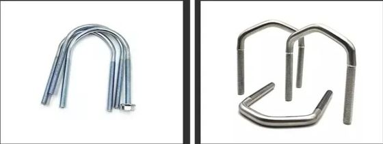 OEM CNC ハードウェア パーツ Uボルト ハードウェア スタンプと粉末塗装で加工