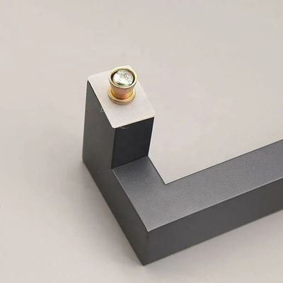 ブラック・スクエア・バー・キャビネット 引き出し・引き出し ハンドル ステンレス・スチール モダン・ハードウェア