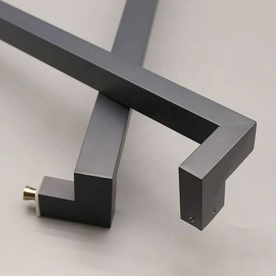 ブラック・スクエア・バー・キャビネット 引き出し・引き出し ハンドル ステンレス・スチール モダン・ハードウェア