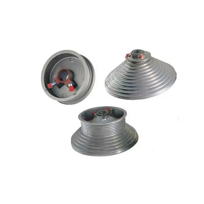 ホットガレージドアハードウェアのステンレス鋼ケーブルロールOEM CNCパーツ 塗装オプション