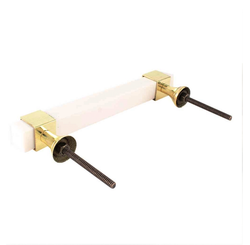 モダン・ヨーロッパ シンプル・スタイル 豪華 木材樹脂 金属 ドアキャビネット ドアノブ ハンドル 128mm