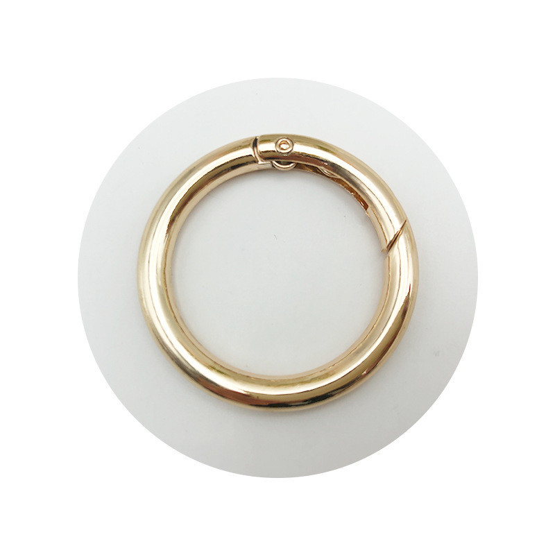 金属亜鉛合金 春帯ブックル オープンリング キーチェーン DIY ジュエリー ハングアクセサリー